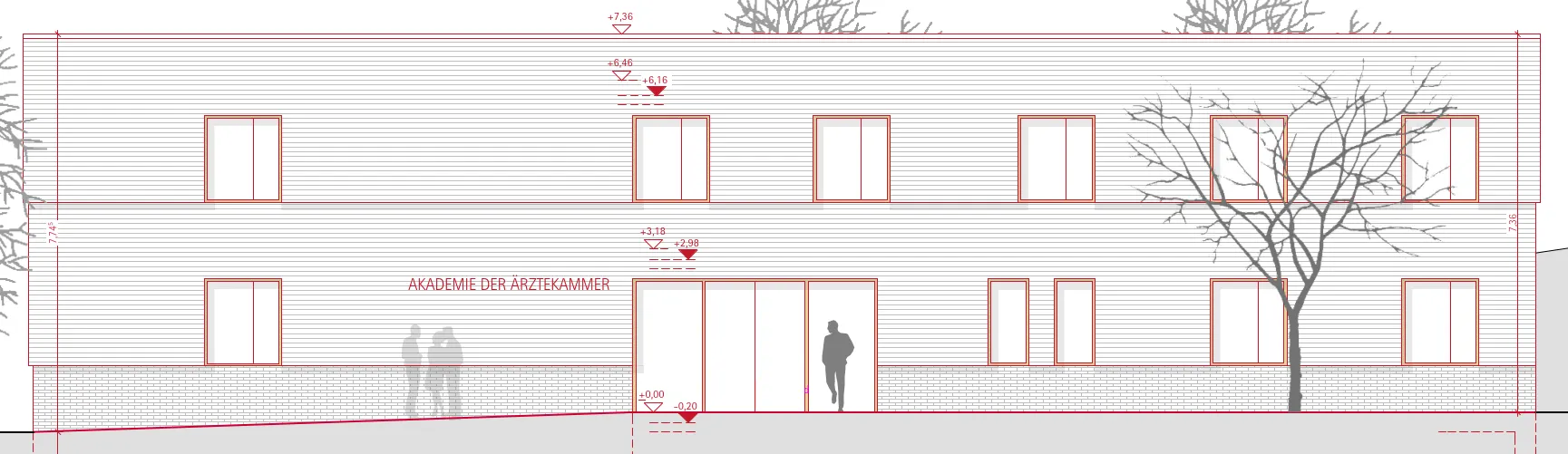 Neubau Gästehaus in Holzbauweise, Kreis Segeberg