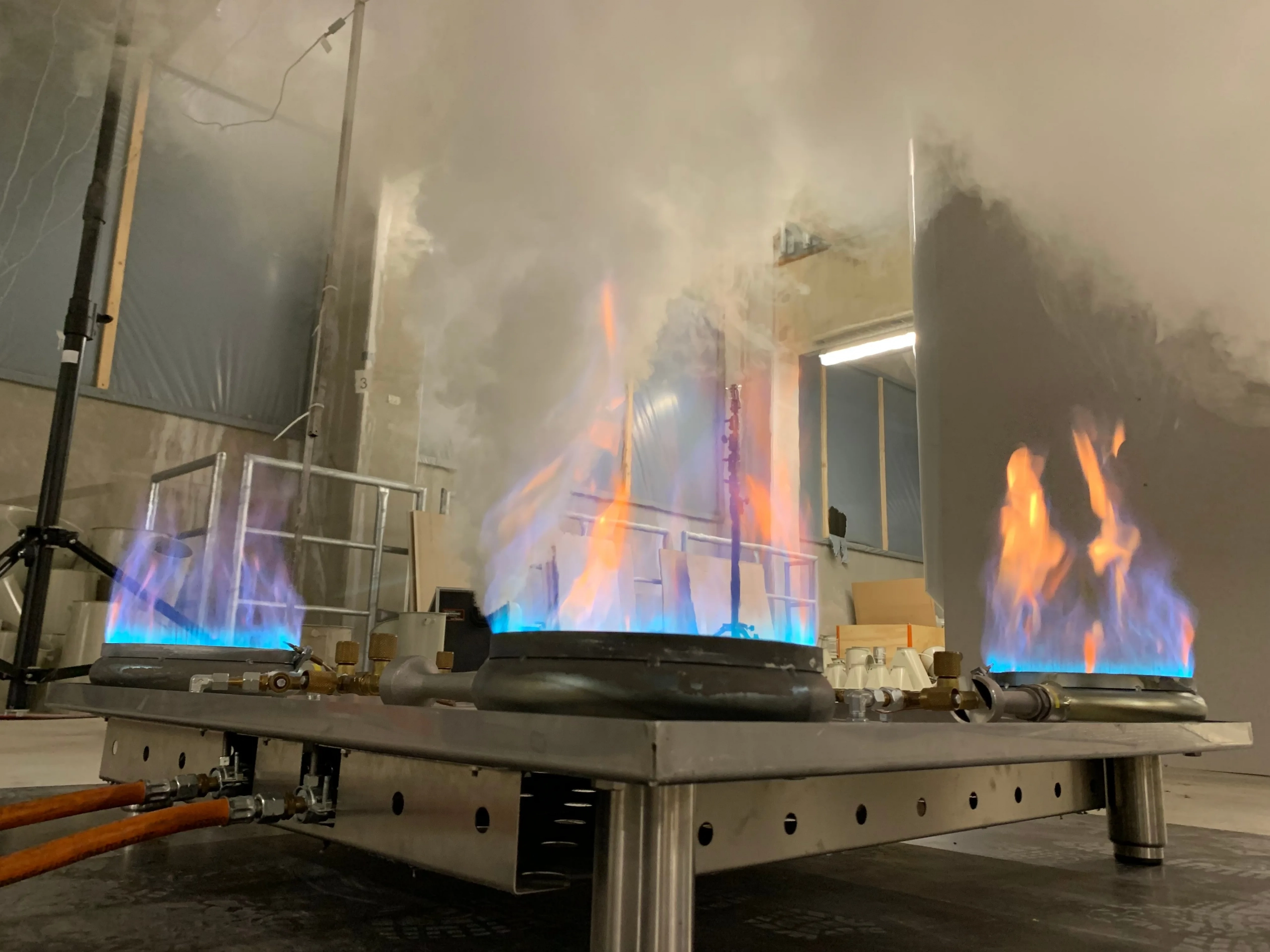 TEST Verifizierung von rechnerischen Sondernachweisen durch Rauchversuche