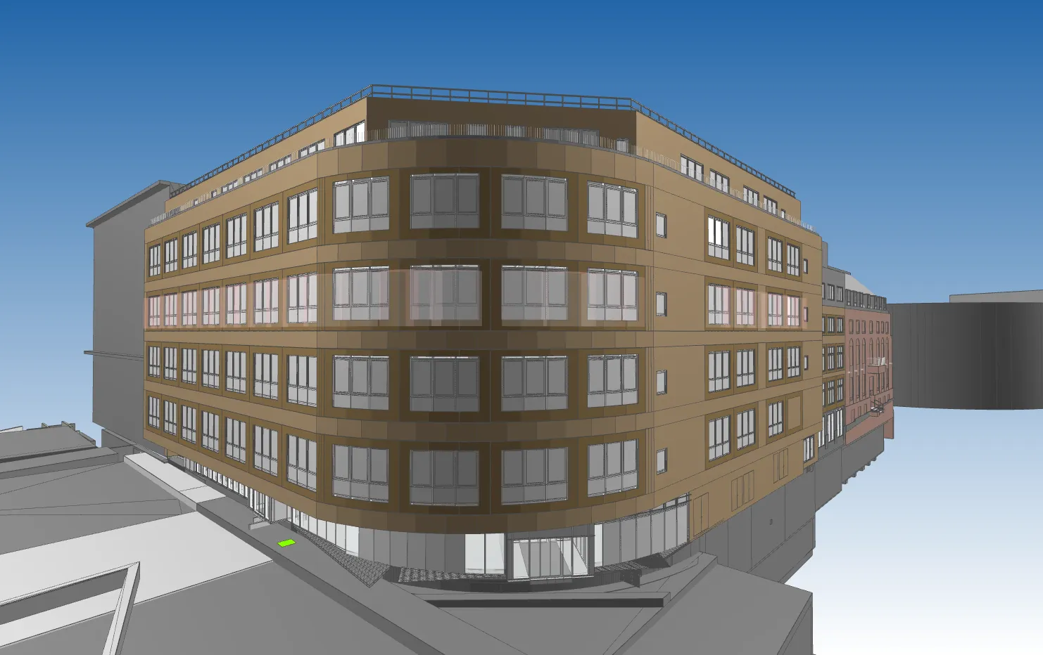 Königshof_Essen_Außenansicht_Simulation