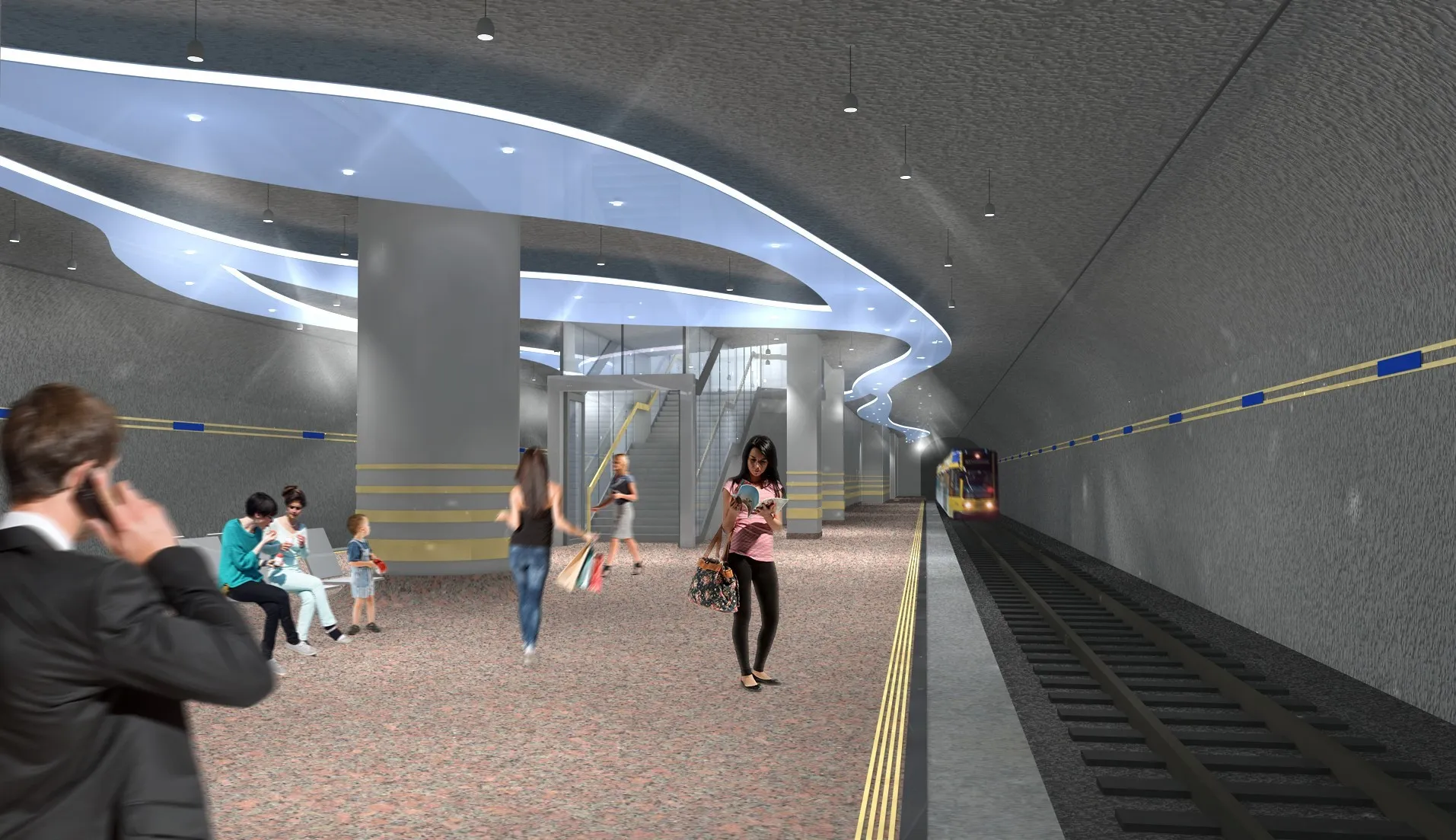 U-Bahnstation Berliner Platz, Essen