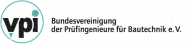 Logo VPI – Bundesvereinigung der Prüfingenieure für Bautechnik e.V.