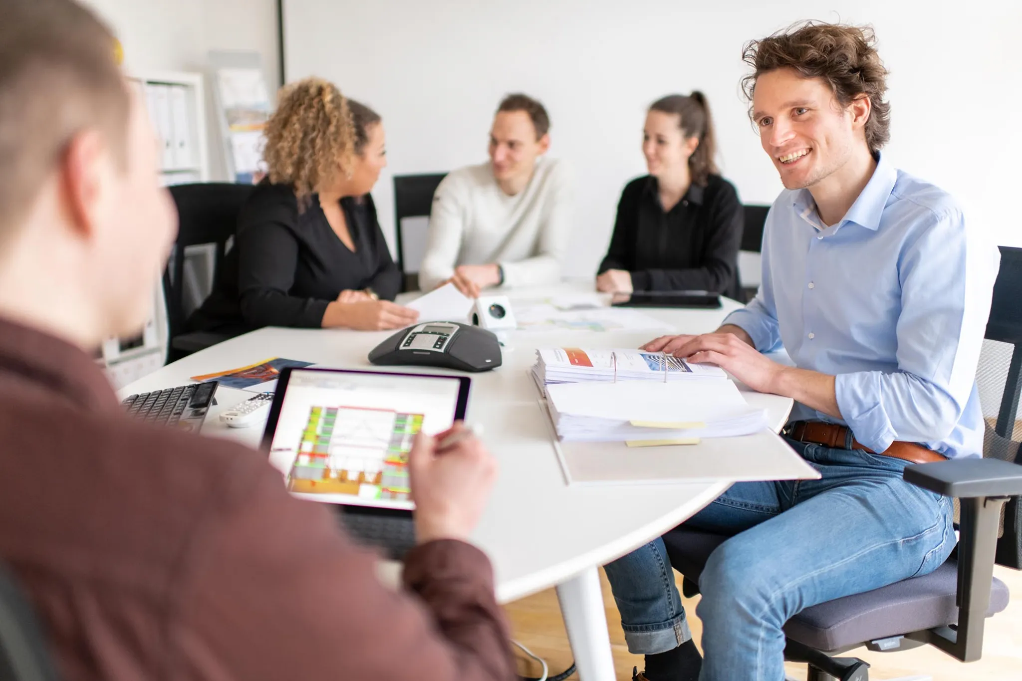 brandwerk_besprechung Mitarbeiter Brandschutzplanung