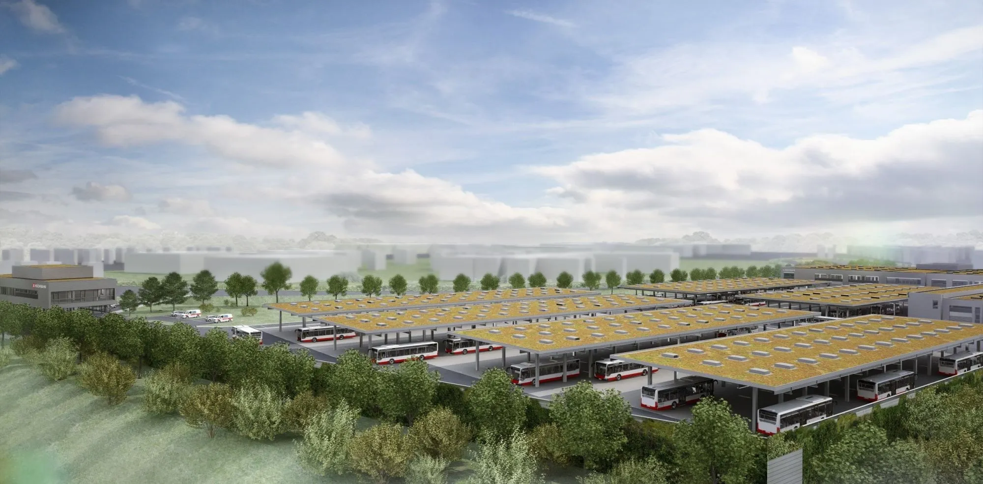 Betriebshof Gleisdreieck in Hamburg