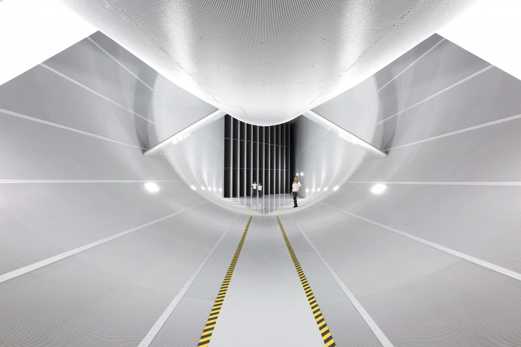 Windkanal Effizienz-Zentrum in Wolfsburg